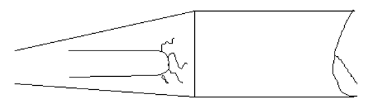 A drawing of a hand holding a piece of paper
Description automatically generated