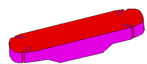 A red and purple rectangle
Description automatically generated